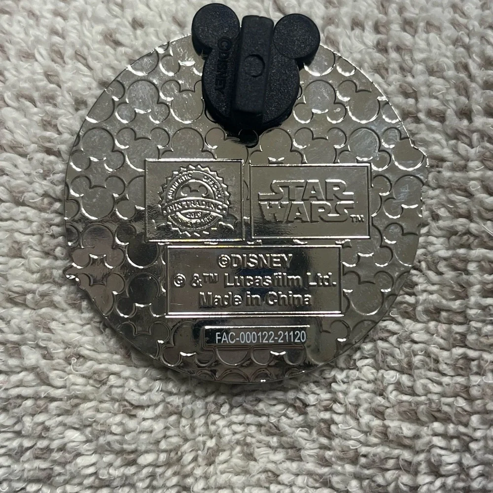 Blue and Silver Star Wars Pin